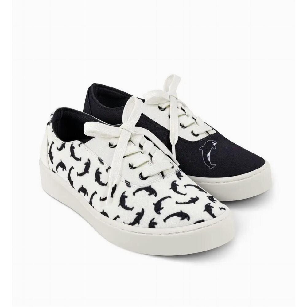 NEW HOT CHOCOLATE DESIGN women's oceanic casual sneaker in black